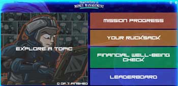 The Consumer Finance Protection Bureau, which is at risk of losing funding, created a choose-your-own-adventure graphic novel for its Office of Servicemember Affairs to help military members, veterans, and family members avoid scams aimed at them. Screenshot courtesy of the Consumer Finance Protection Bureau. 