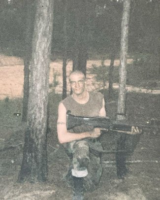 Raub Nash joined the Oklahoma National Guard in 1999. A few years later, he was at war. Photo courtesy of the author.