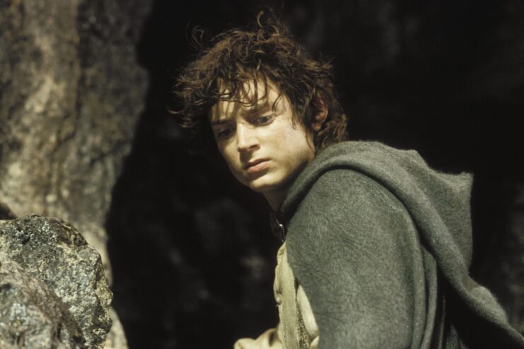 Elijah Wood as Frodo Baggins in 'The Lord of the Rings: The Return of the King'