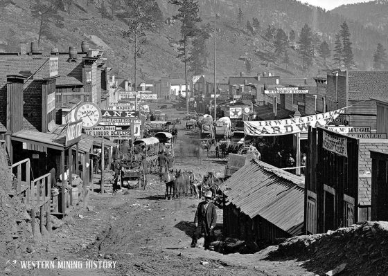 Along The Muddy Thoroughfare Of Deadwood With Colorado Charlie Utter
